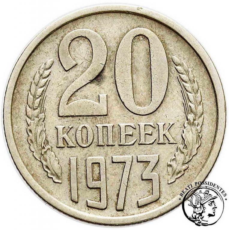 Rosja ZSRR 20 Kopiejek 1973 st.3-