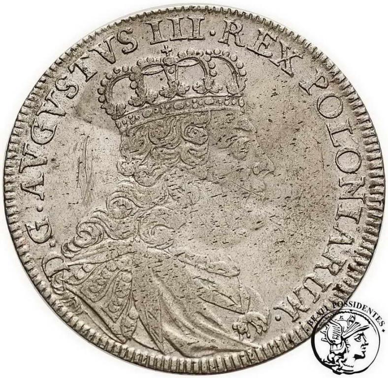 Polska August III Sas tymf 1753 st. 3