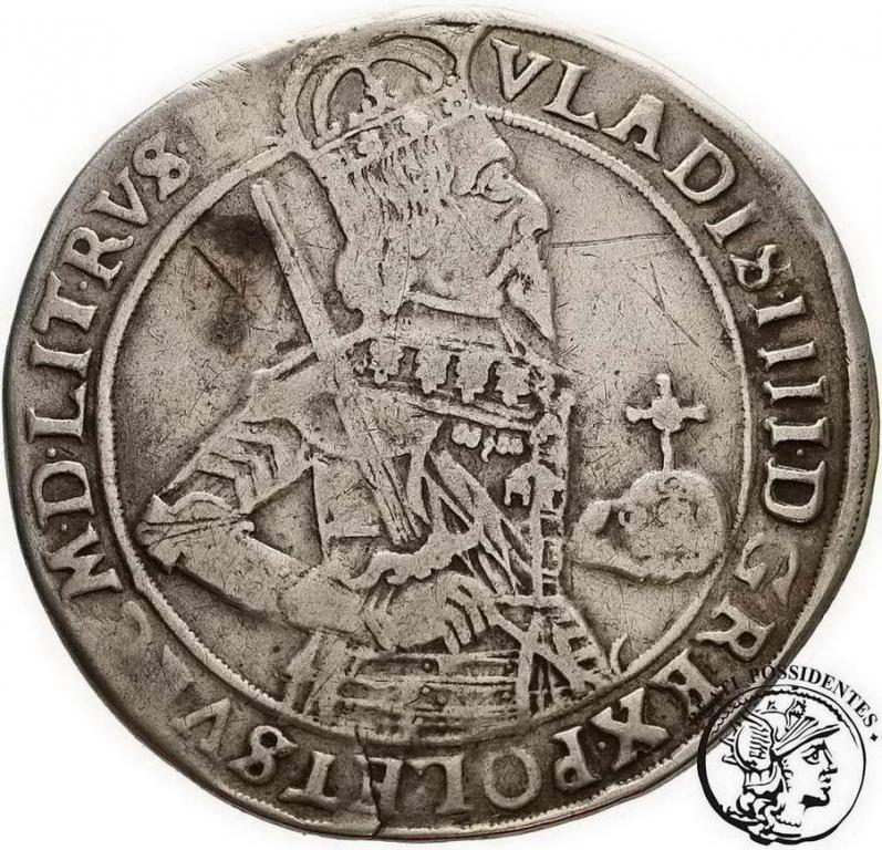 Polska Władysław IV talar 1633 Toruń st. 3-