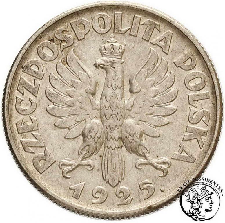 Polska 2 złote 1925 . (kropka) st. 3+