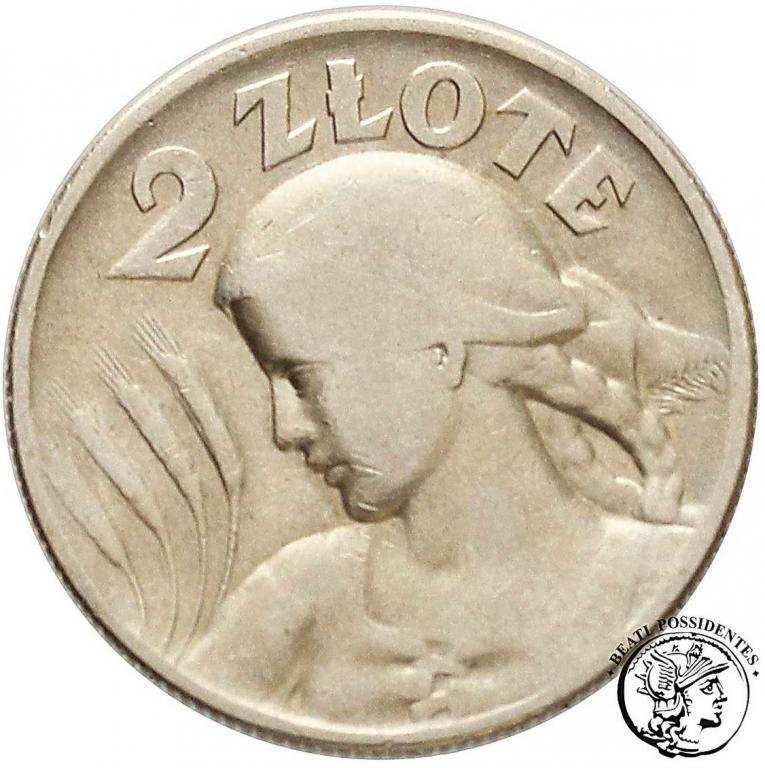 Polska 2 złote 1925 . (kropka) st. 3