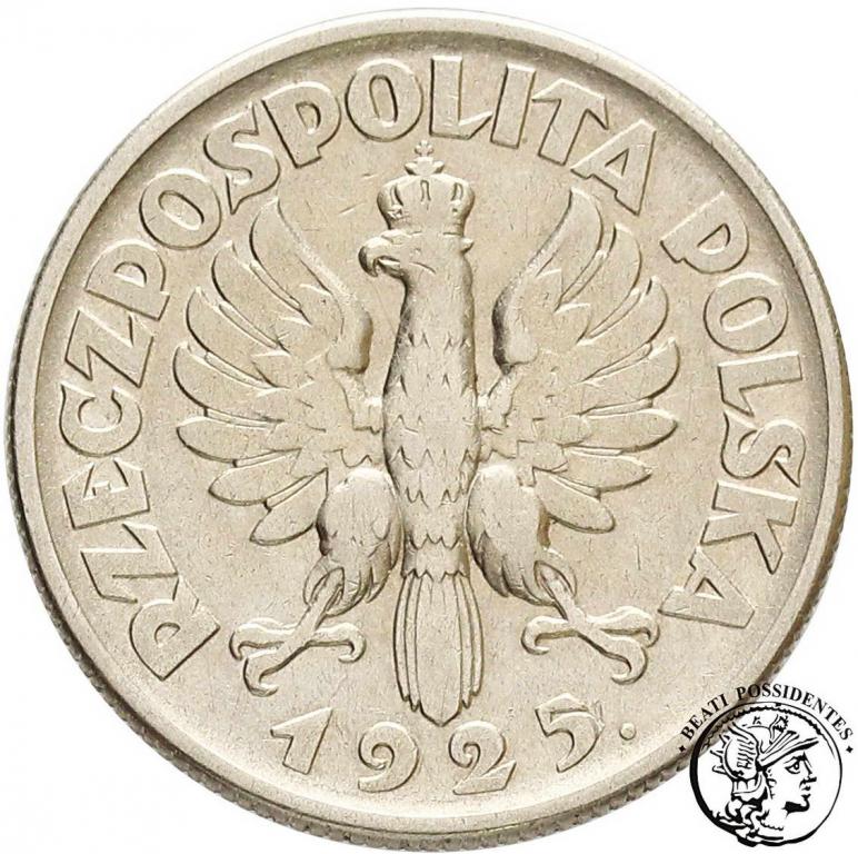 Polska 2 złote 1925 . (kropka) st. 3