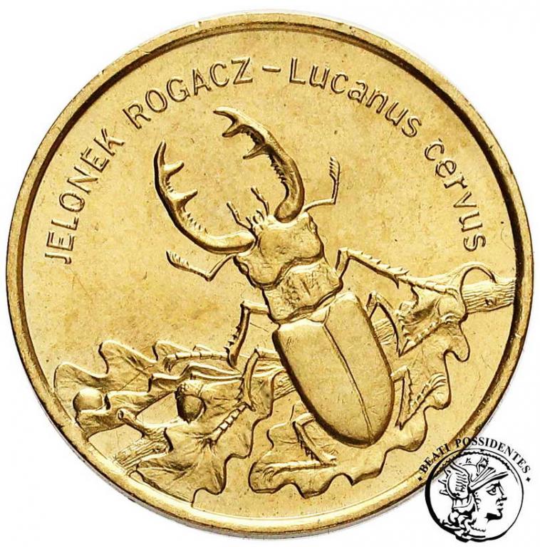 Polska III RP 2 złote 1997 Jelonek rogacz st.1