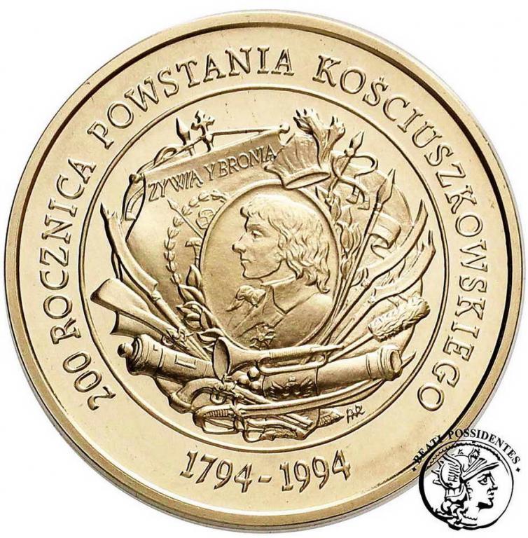 Polska 200 000 zł 1994 Powst. Kościuszkowskie st.L