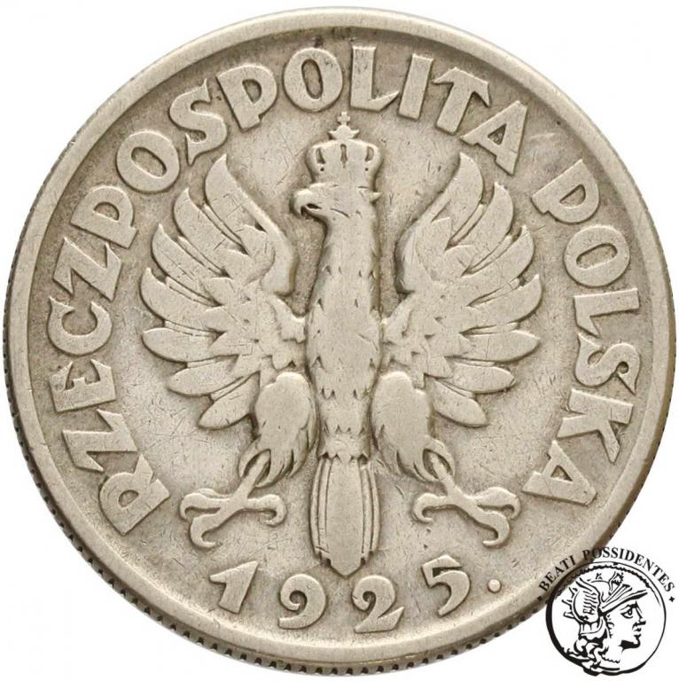 Polska 2 złote 1925. (kropka) st. 3-