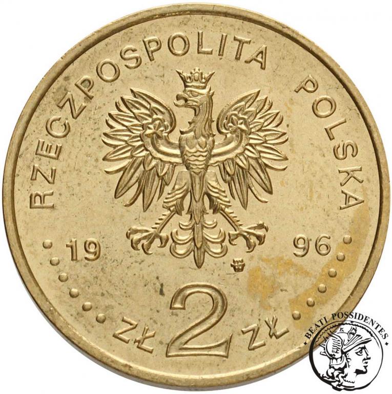 Polska Zygmunt August 2 złote 1996 st. 2