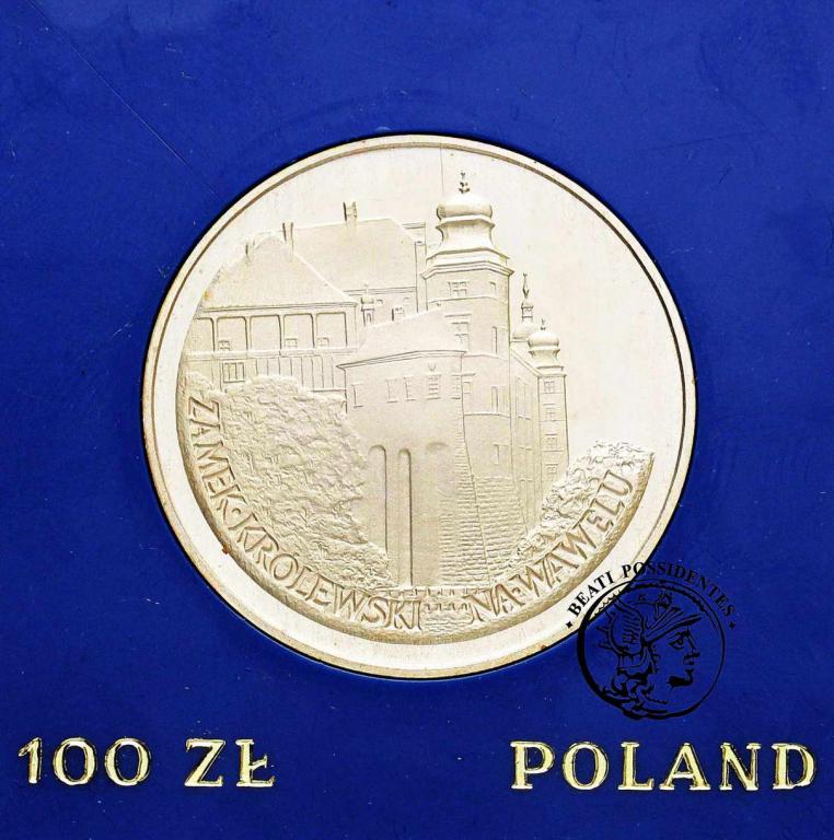 Polska PRL 100 złotych 1977 Wawel st.L
