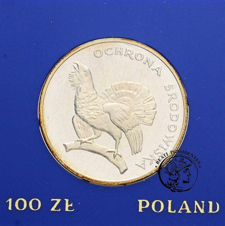 Polska PRL 100 złotych 1980 Głuszec st.L/L-