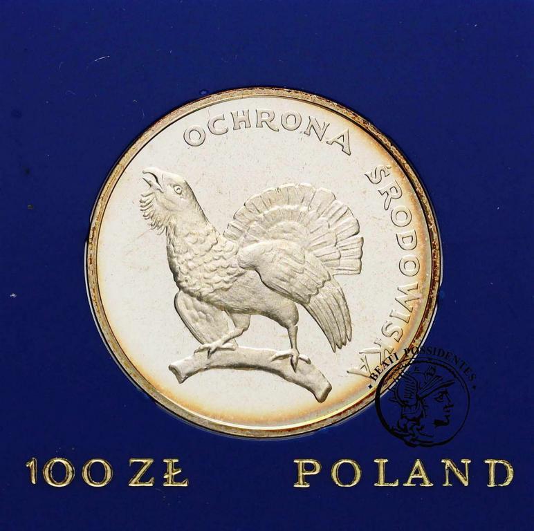 Polska PRL 100 złotych 1980 Głuszec st.L