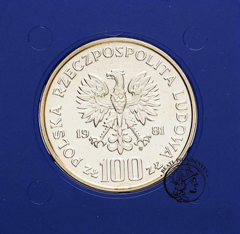 Polska PRL 100 złotych 1981 Sikorski st. L