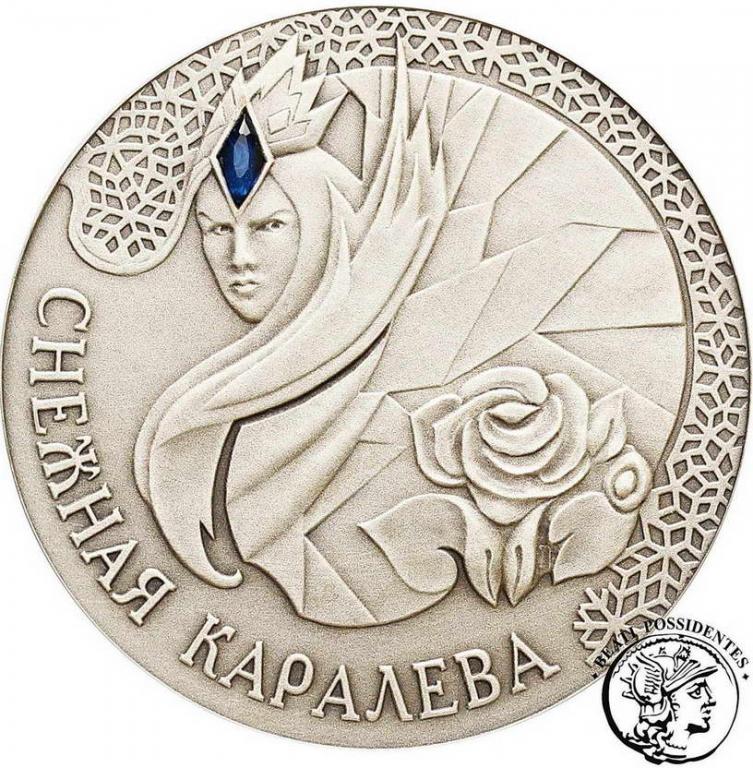 Białoruś 20 Rubli 2005 Królowa Śniegu st.1