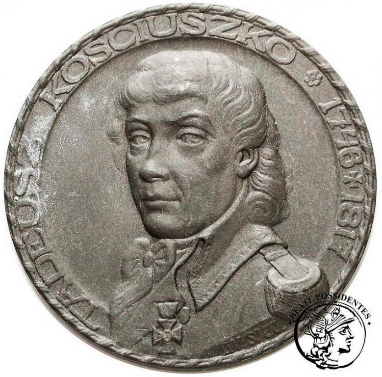 Polska medal Tadeusz Kościuszko 1917 CYNK st.3