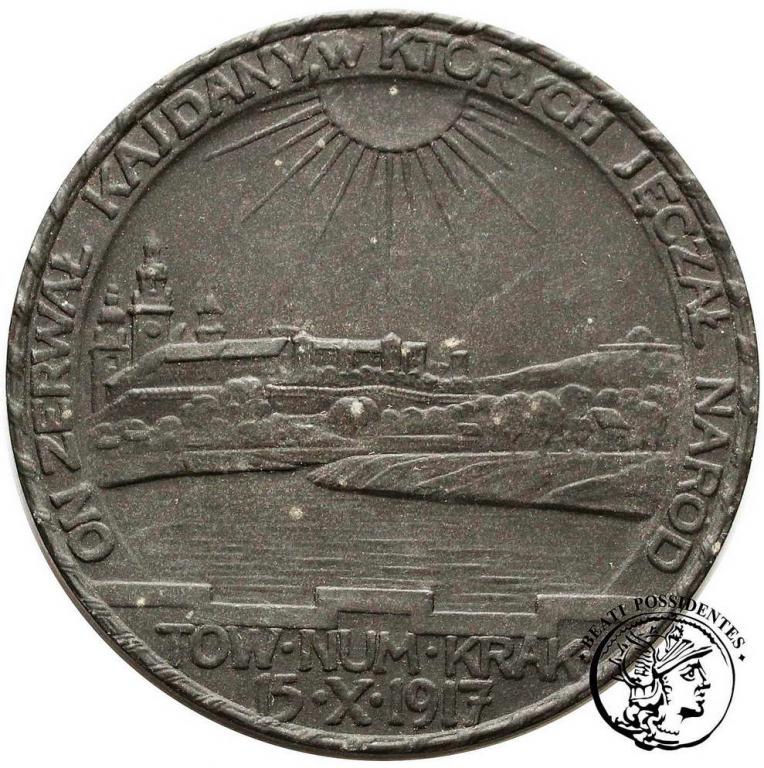 Polska medal Tadeusz Kościuszko 1917 CYNK st.3