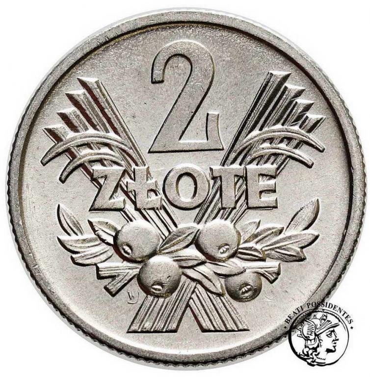 Polska PRL 2 złote 1958 st.1