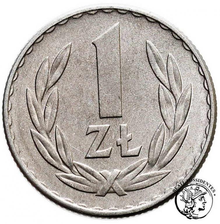 Polska PRL 1 złoty 1957 st.1-