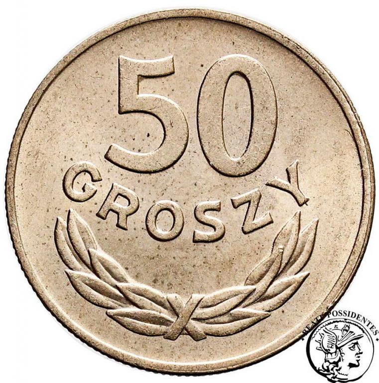 Polska PRL 50 groszy 1949 CuNi st.1