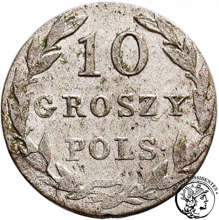 Polska 10 groszy 1831 Mikołaj I st.2