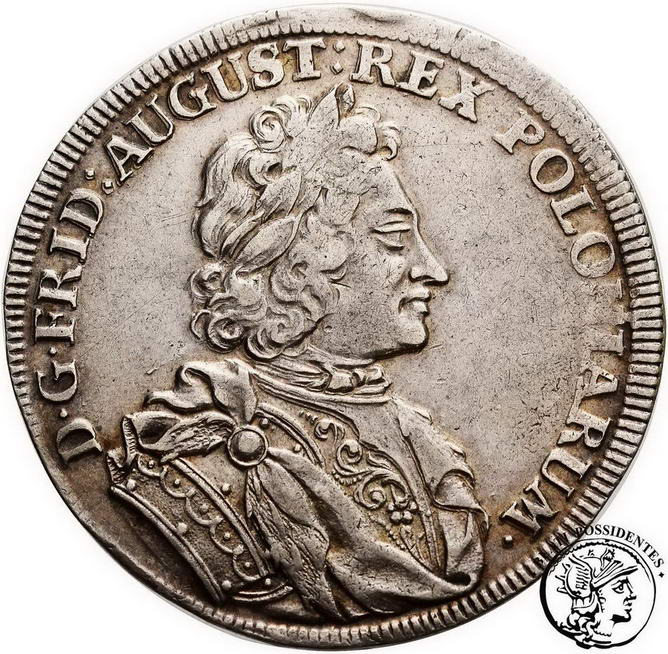 Polska August II Mocny gulden 1706 IL-H st. 2-