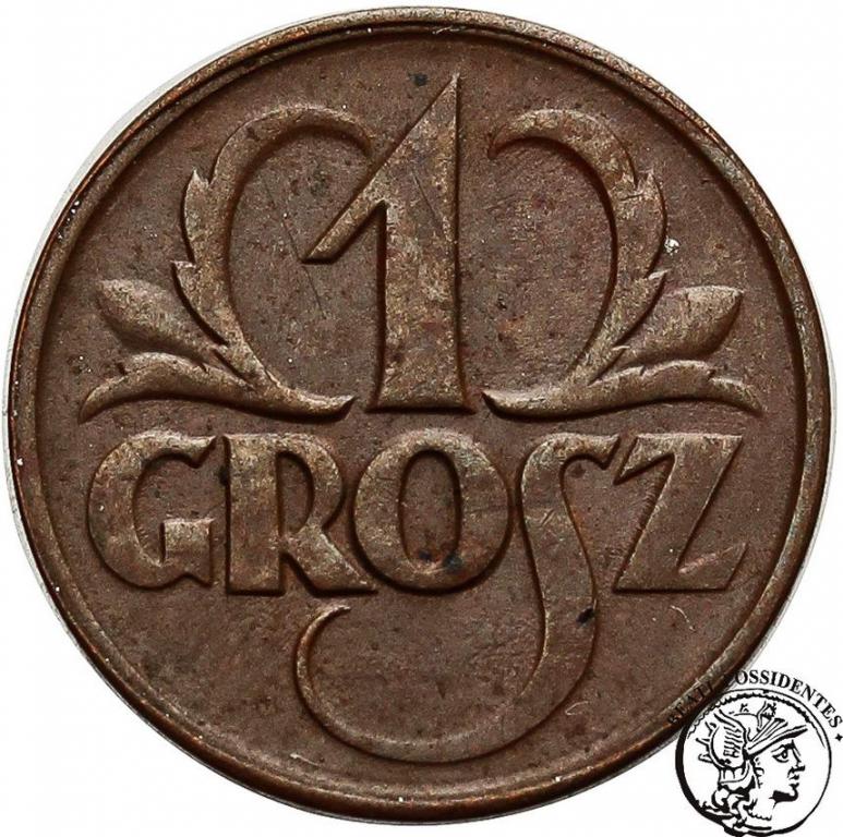 Polska II RP 1 grosz 1925 st.3+/2-