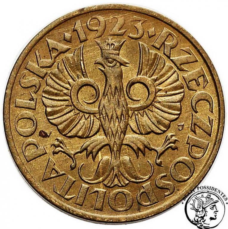 Polska II RP 2 grosze 1923 st. 1-