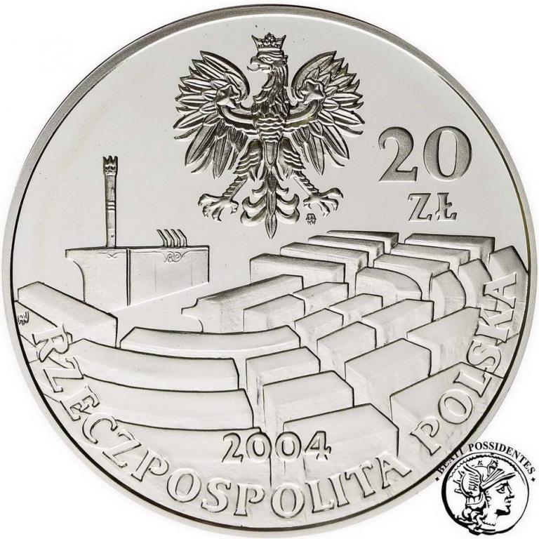 Polska III RP  20 złotych 2004 Senat st.L/L-