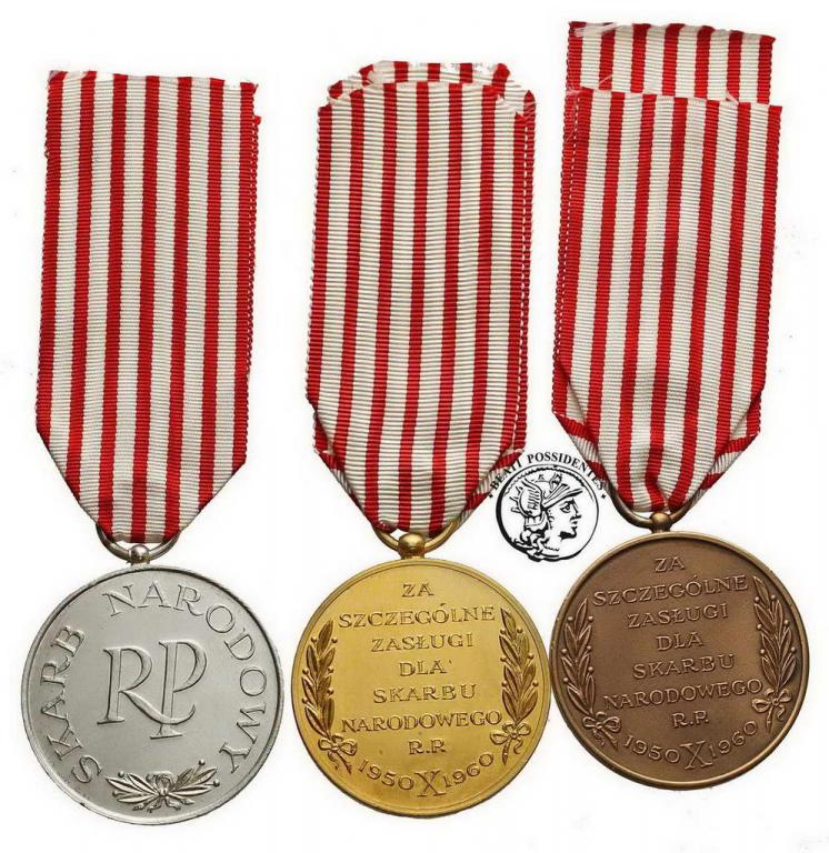 Polska Zestaw medali - Skarb Narodowy