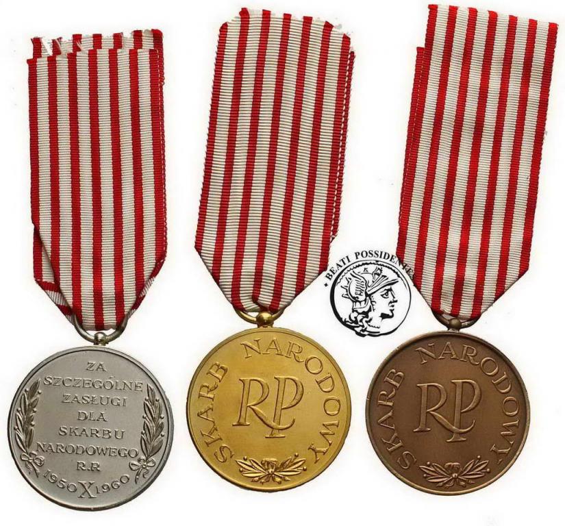Polska Zestaw medali - Skarb Narodowy