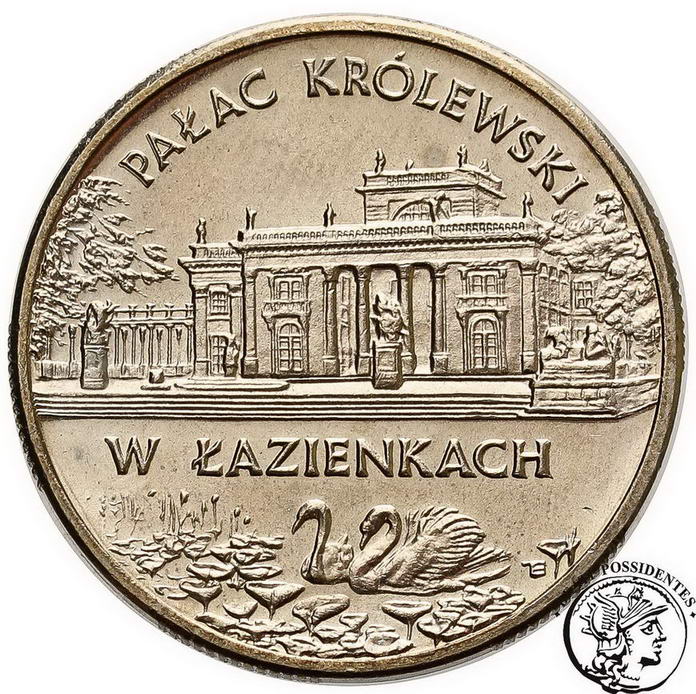 III RP 2 złote 1995 Łazienki st. 1