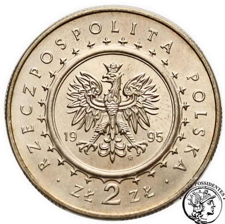 III RP 2 złote 1995 Łazienki st. 1