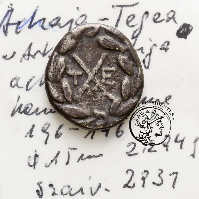 Achaja - Antigone 196-146 AR-hemidrachma st. 3-