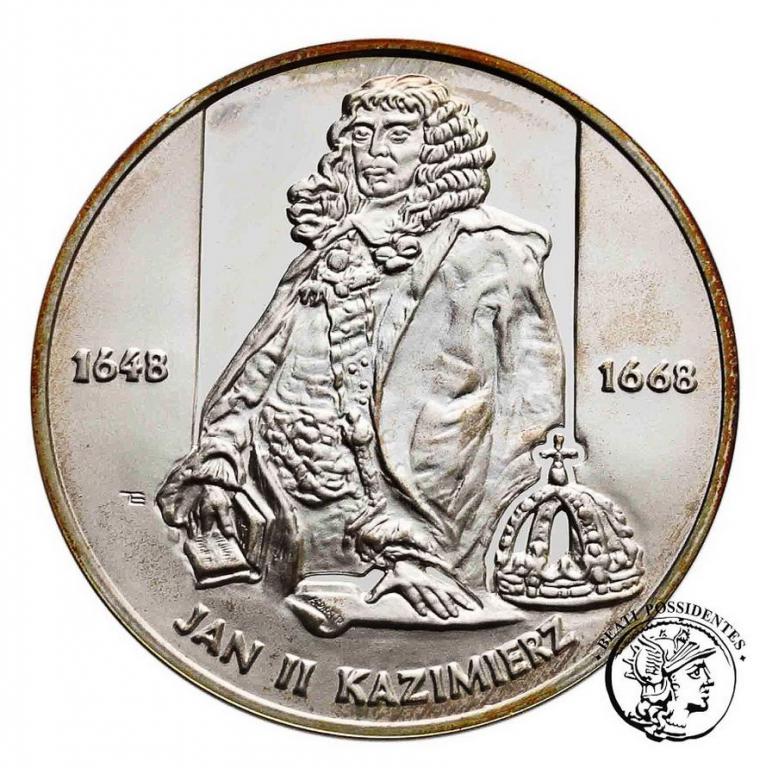 10 złotych 2000 Jan Kazimierz półpostać st.L/L-
