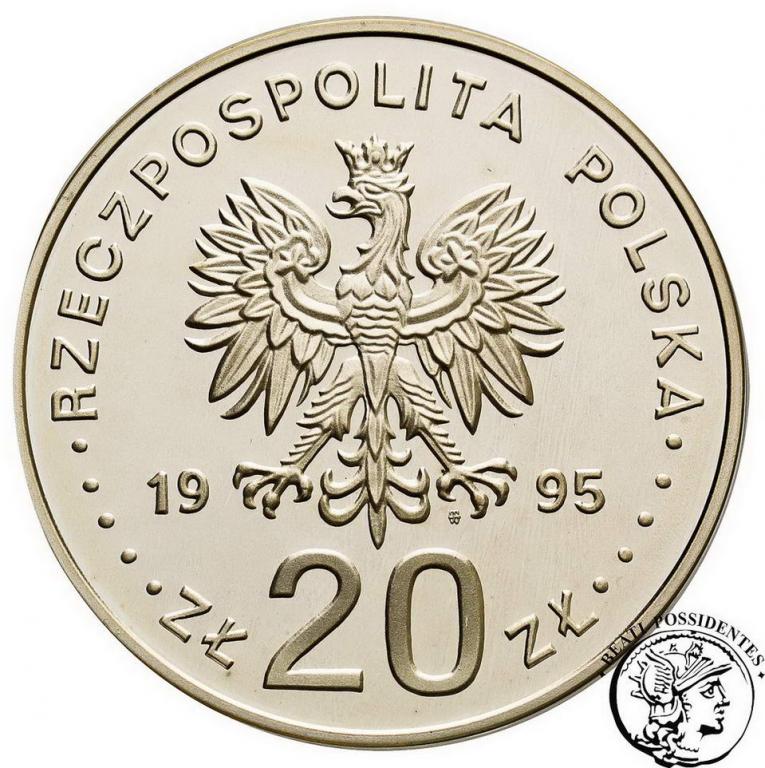 III RP 20 złotych 1995 Mikołaj Kopernik ECU st.L