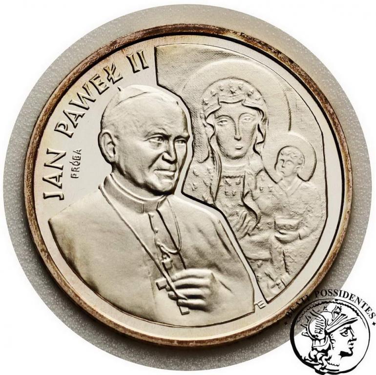 PRÓBA Ag 200 000 złotych 1991 Jan Paweł II st.L