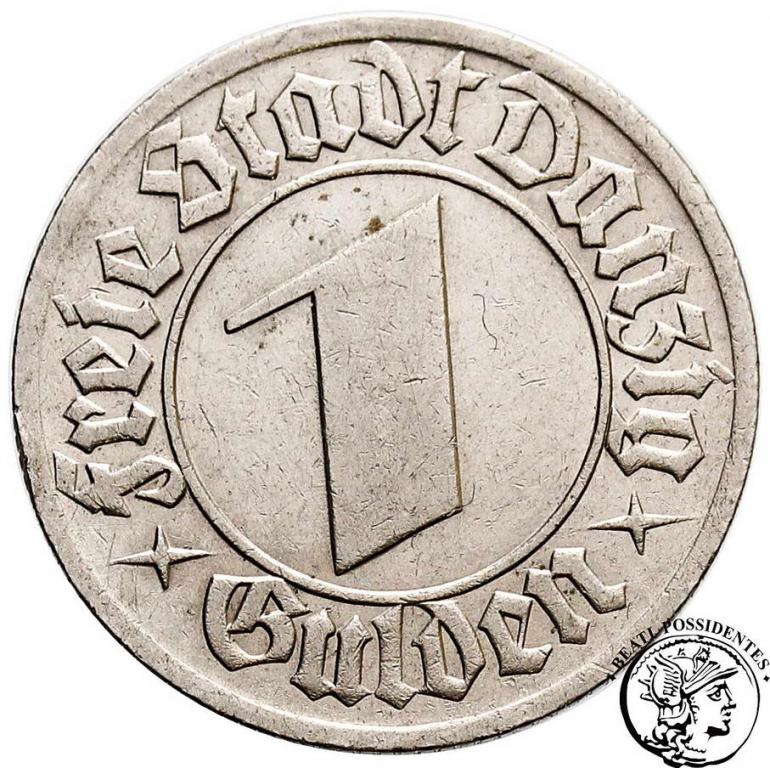 Polska Wolne Miasto Gdańsk 1 Gulden 1932 st.2/2-
