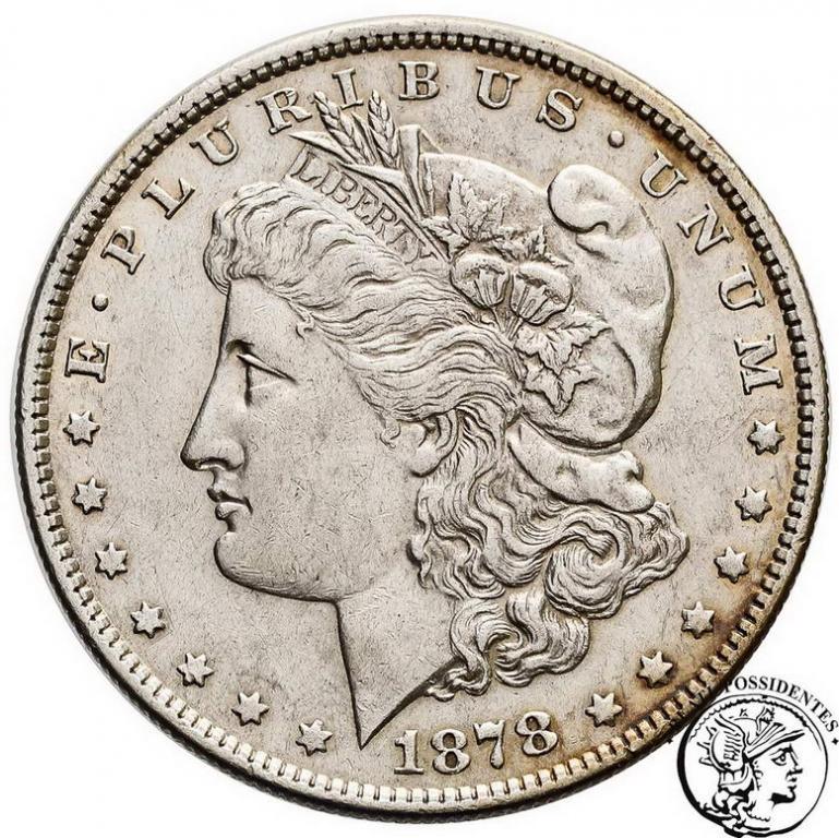 USA 1 dolar 1878 Philadelphia st. 3