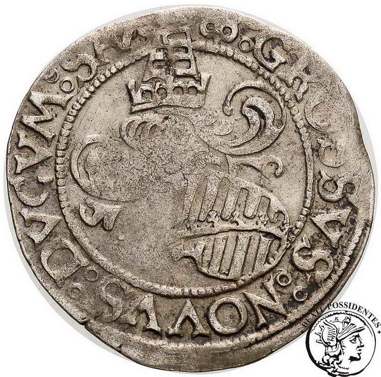 Niemcy Saksonia grosz czynszowy (1525-1530) st. 3