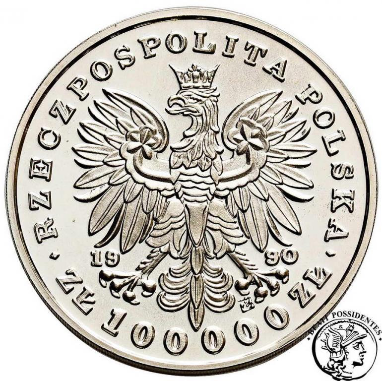 100 000 złotych 1990 Chopin Mały Tryptyk st.L-