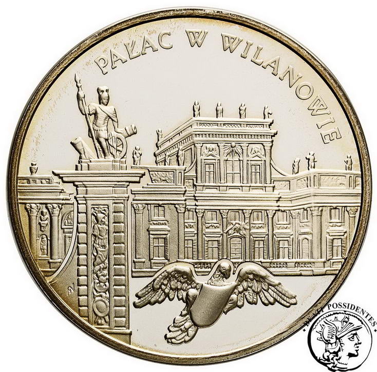 III RP 20 złotych 2000 Pałac w Wilanowie st.L-