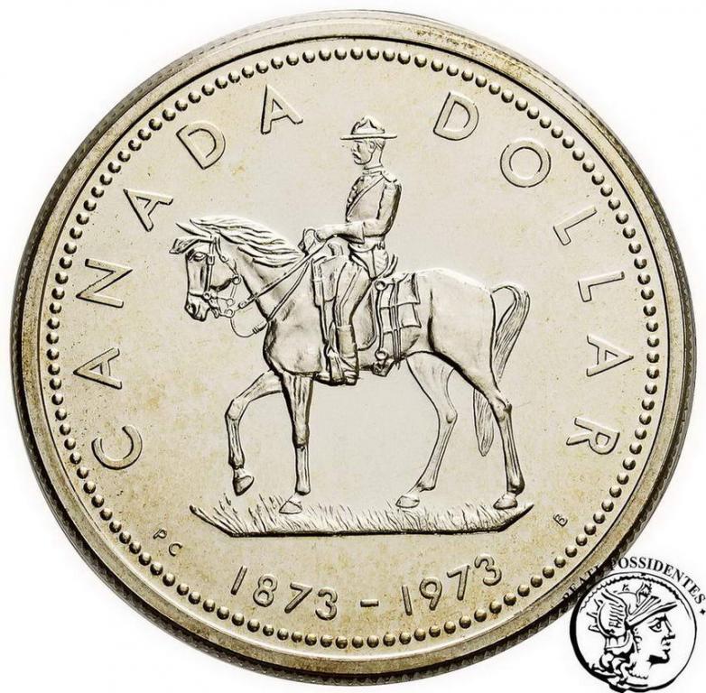 Kanada 1 dolar 1973 policja konna st.L
