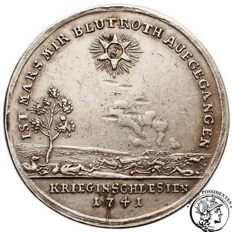Polska Śląsk medal 1741 Wrocław st. 3