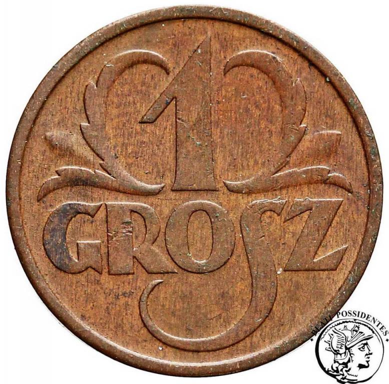 Polska II RP grosz 1934 st. 3+