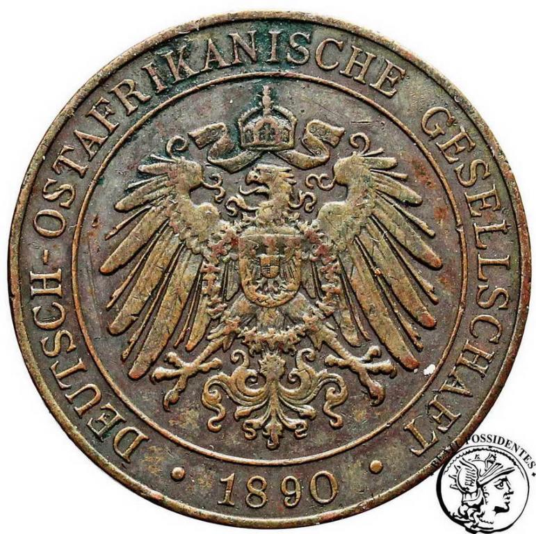 Niemcy DOA (Afryka Wschodnia) 1 Pesa 1890 st.3+