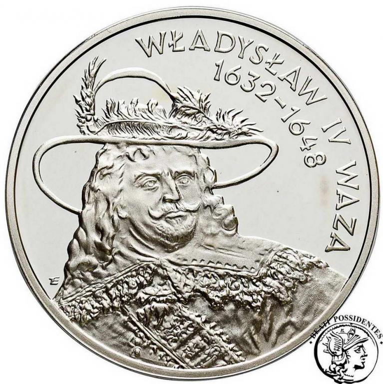 10 złotych 1999 Władysław IV Waza popiersie st.L