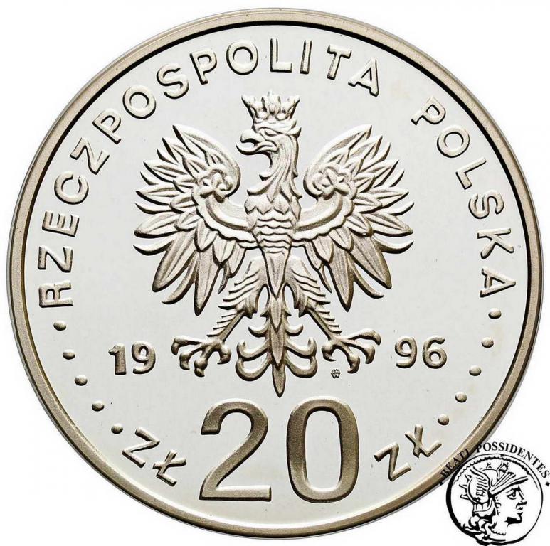 20 zł 1996 IV wieki Stołeczności Warszawy st.L