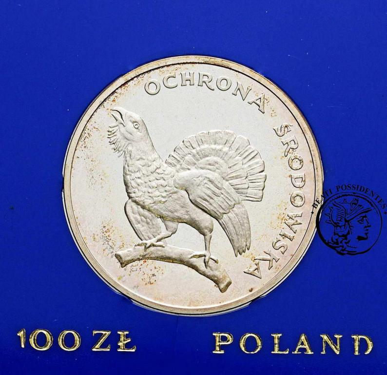 Polska PRL 100 złotych 1980 Głuszec st.L-
