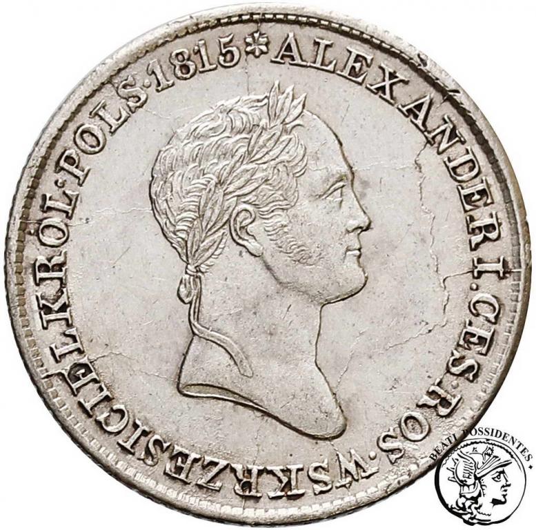 Polska Mikołaj I 1 złoty 1832 KG st. 2+