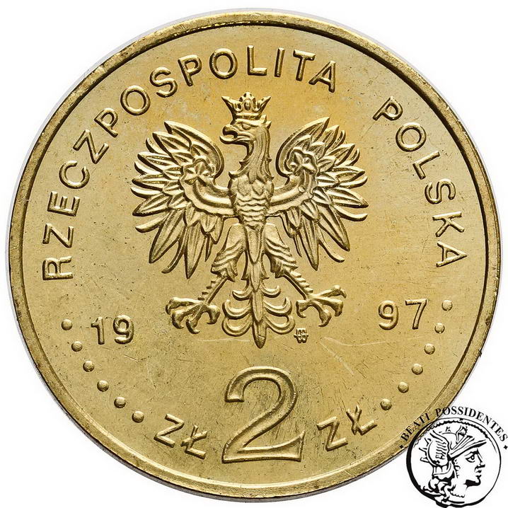 Polska III RP 2 złote 1997 Edmund Strzelecki st.1-