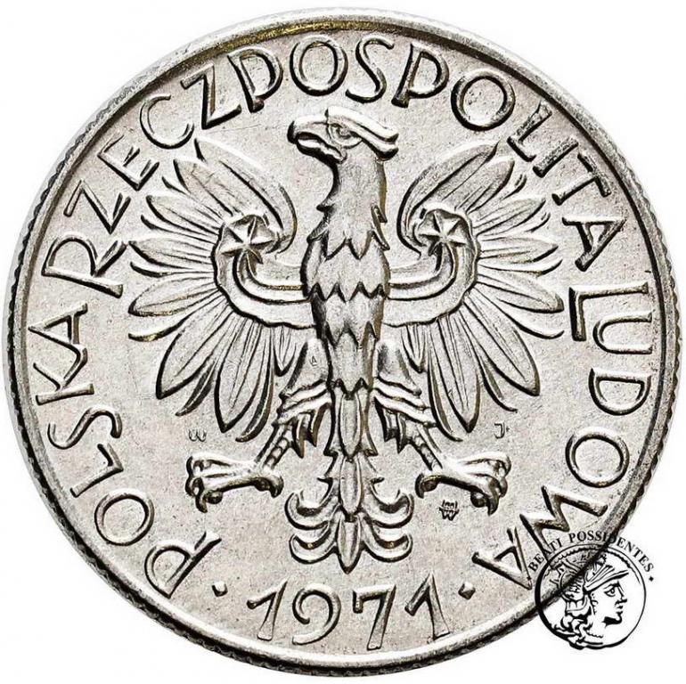 Polska PRL 5 złotych 1971 st.2