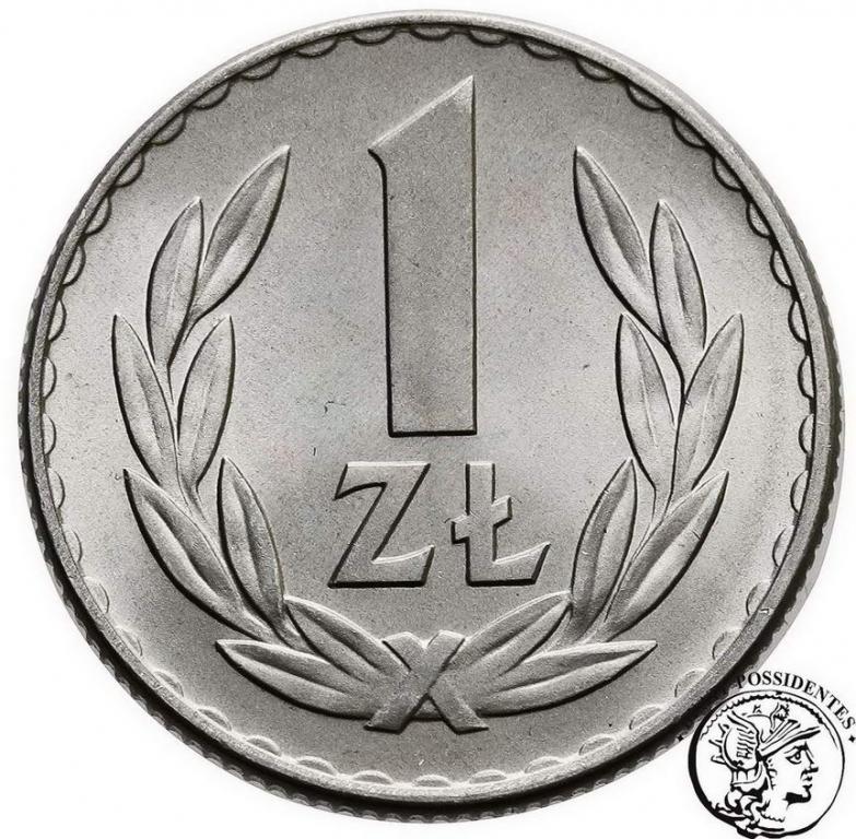 Polska PRL 1 złoty 1949 Al st.1