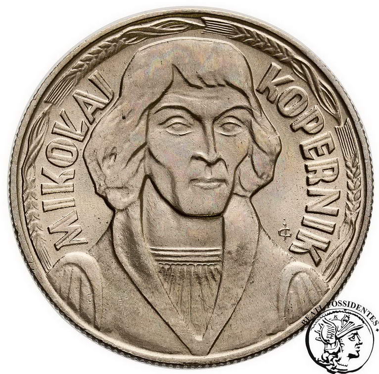PRL 10 złotych 1969 Kopernik st.1